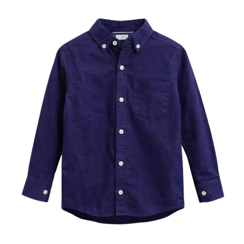 Boys Self Cotton Casual Shirt (A-1803)