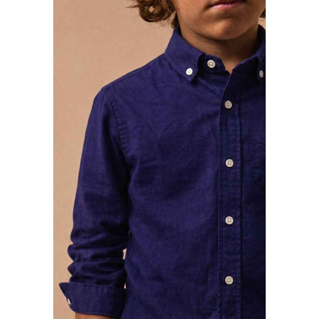 Boys Self Cotton Casual Shirt (A-1803)
