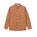 Light Orange Boys Checkered Shirt (A-1827)
