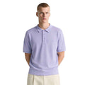 Light Purple Honey Cumb Fabric Polo (A-3405)