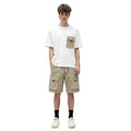 Beige Color Mens Lose Fit Short (A- 3620)