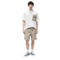 Beige Color Mens Lose Fit Short (A- 3620)