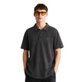 Dark Brown Honey Cumb Fabric Polo (A-3405)