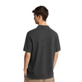 Dark Brown Honey Cumb Fabric Polo (A-3405)