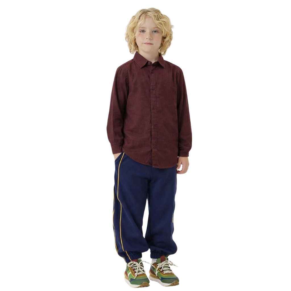 Maron Boys Cotton Casual Shirt (A-1818)