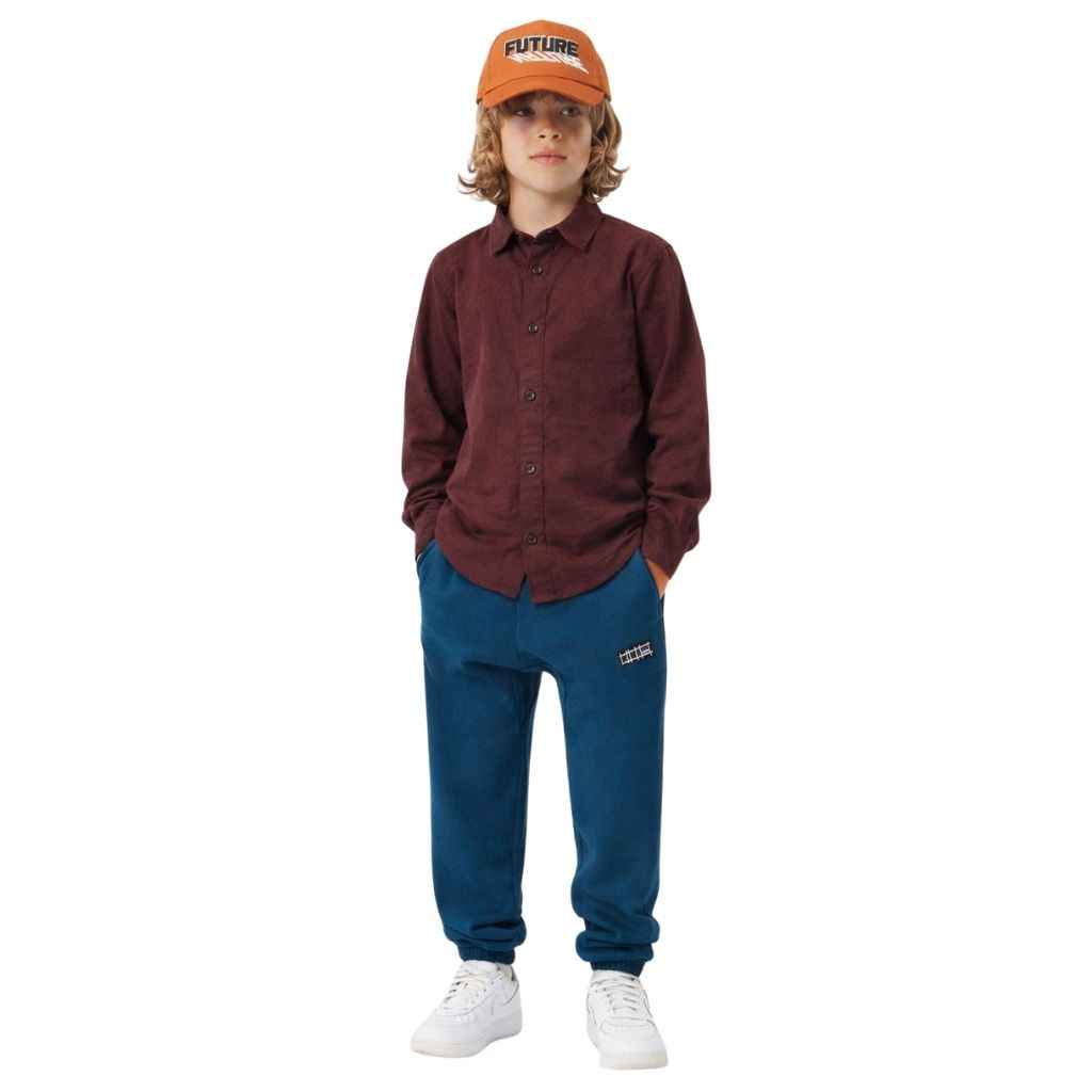 Maron Boys Cotton Casual Shirt (A-1818)