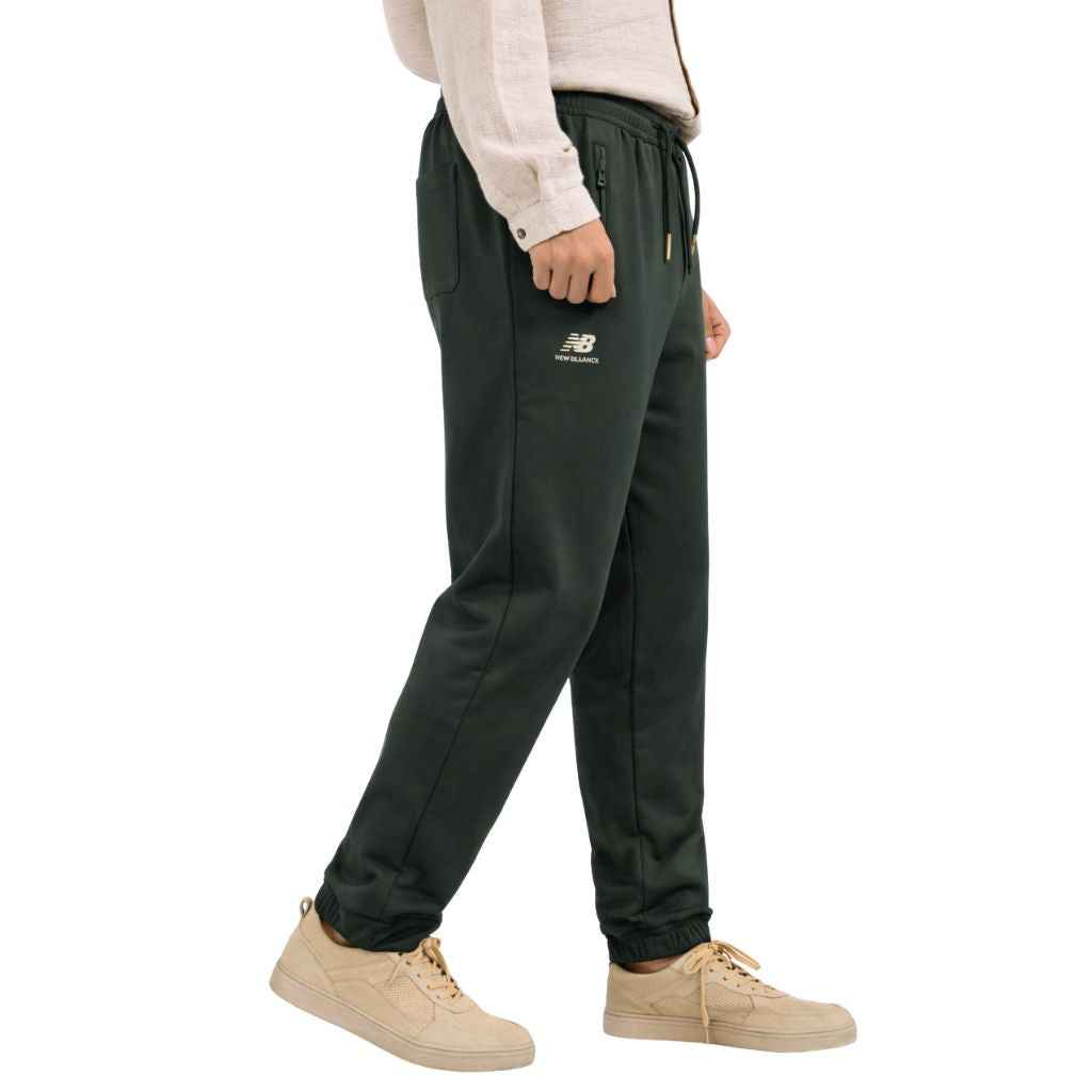 Green Imported Stretchable Jersey Trouser (A-3746)