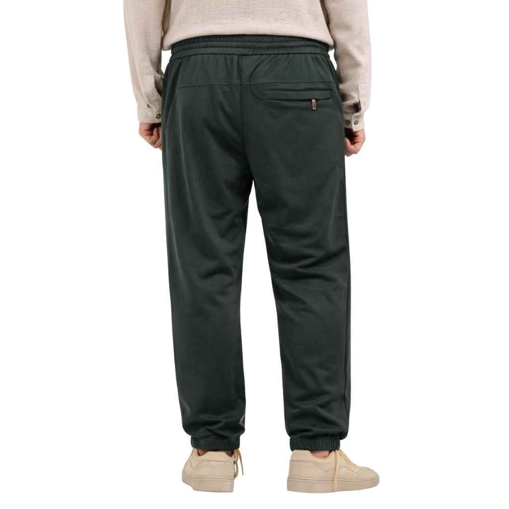 Green Imported Stretchable Jersey Trouser (A-3746)