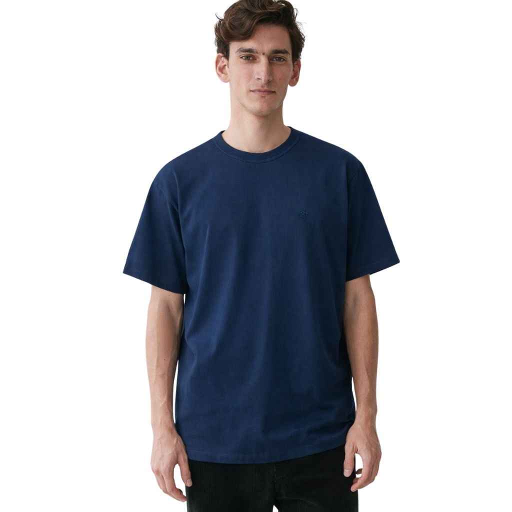 Royal Blue Men Jersey Basic Tees (A-3410)
