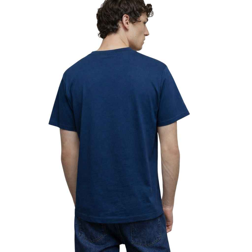 Royal Blue Men Jersey Basic Tees (A-3410)