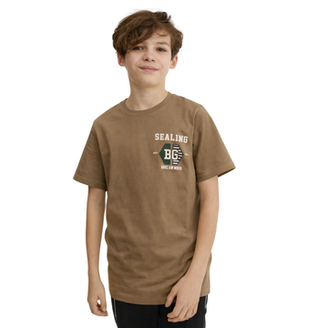 Boys Imported Back & Front Printed T-shirt (A-3175)