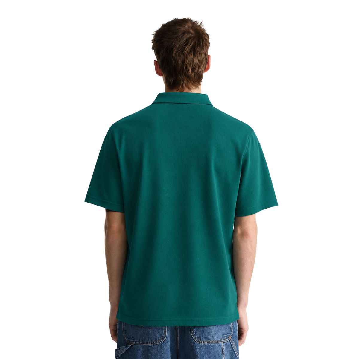 Flag Green Honey Cumb Fabric Polo (A-3405)