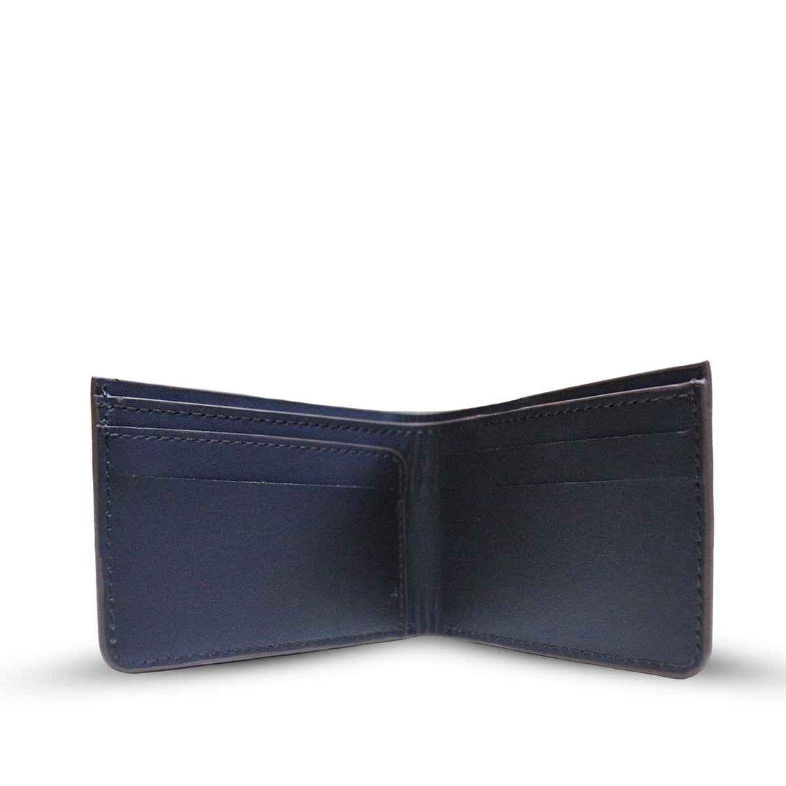 Red Kenz Leather Wallet A-3224 - Original Leather Design - LEMON DENIM