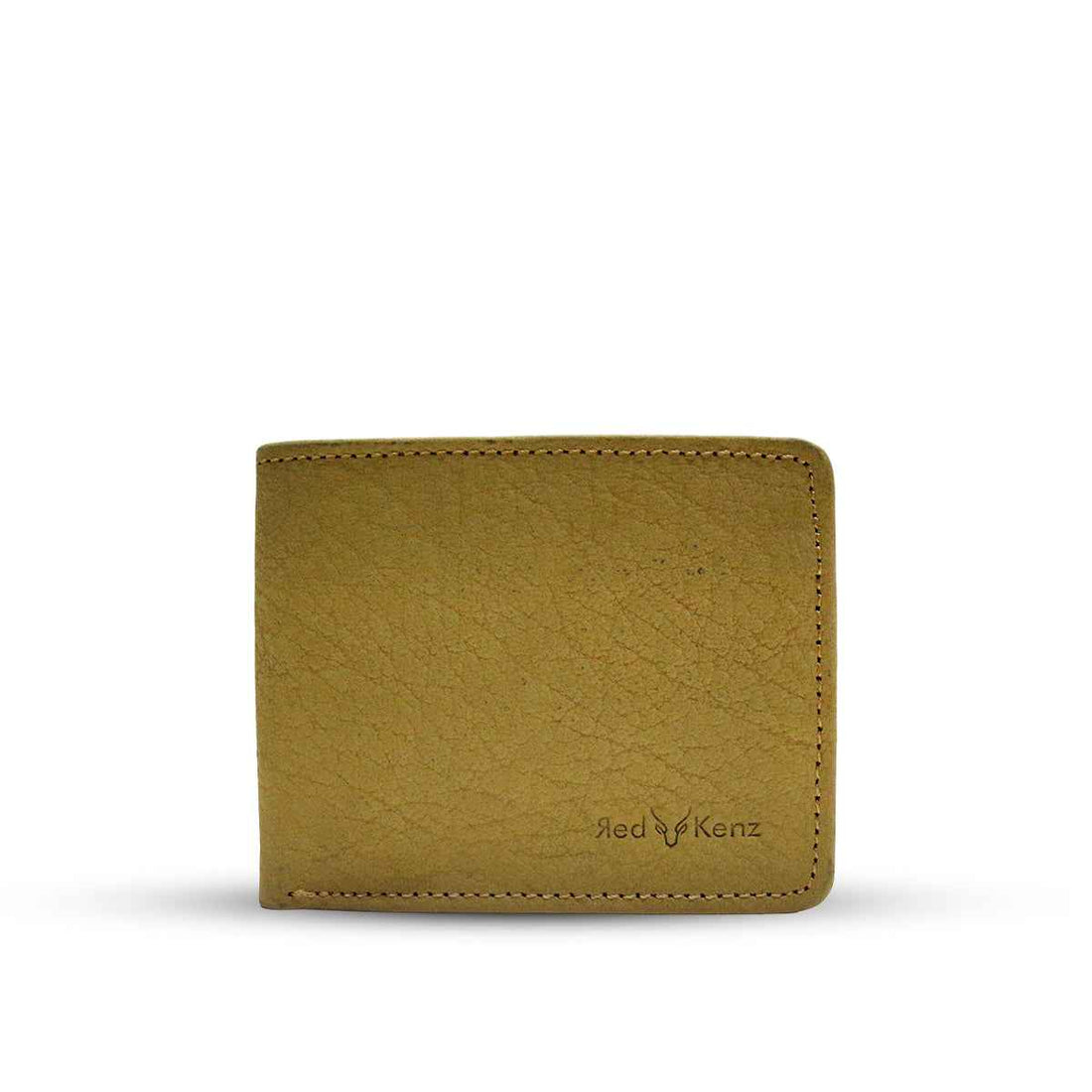 Red Kenz Original Leather Wallet (A-3227) - Premium Quality and Stylish Design - LEMON DENIM