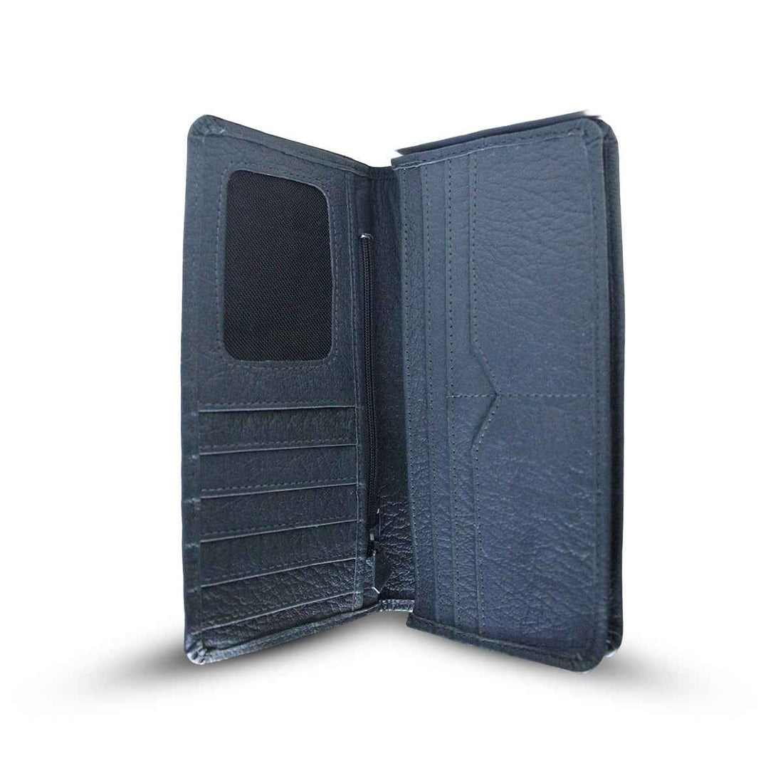 Original Leather Wallet A3228 - Stylish, Durable Accessories for Everyday Use - LEMON DENIM