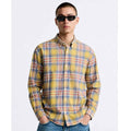 Light Yellow Casual Check Shirt (A-1421)