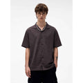 Horizontal Self Lining Cuban Collar Shirt (A-1705)
