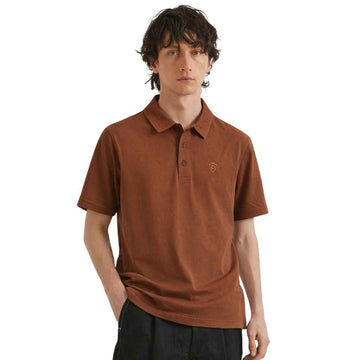 Brown Color Half Sleeve Designer Polo (A-3549)