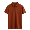 Brown Color Half Sleeve Designer Polo (A-3549)
