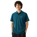 Sea Green Color Half Sleeve Designer Polo (A-3549)