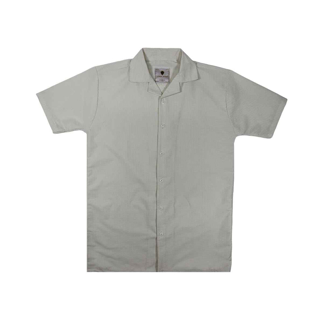 Bubble Fabric Half Sleeves Shirt (Lt-46-A-3551)