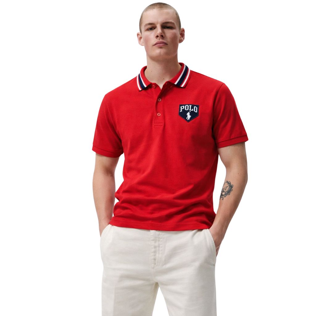 Red Imported Polos (A-4165)