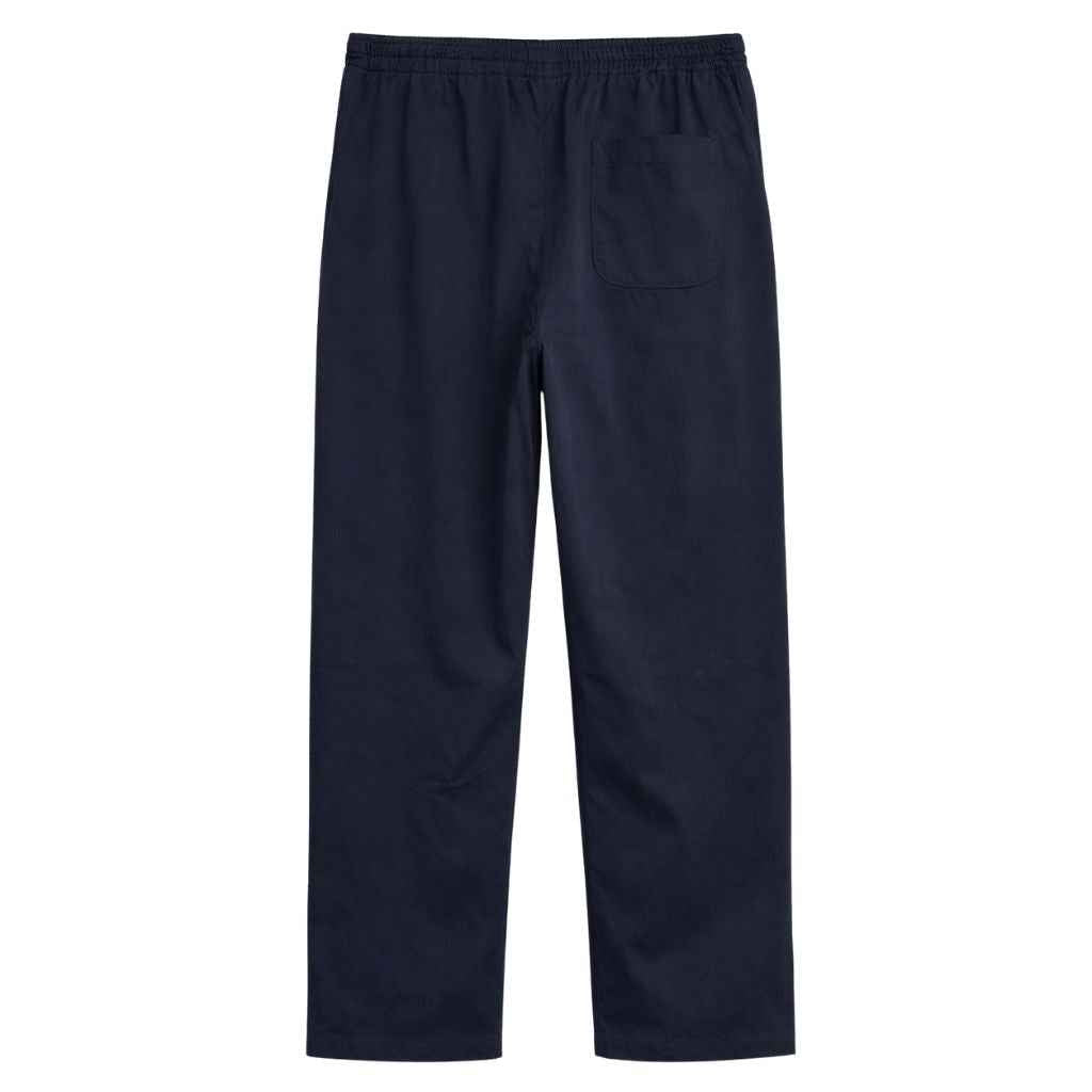 Navy Blue Center Line Mens & Womens Loose Fit Trousers (A-3673)