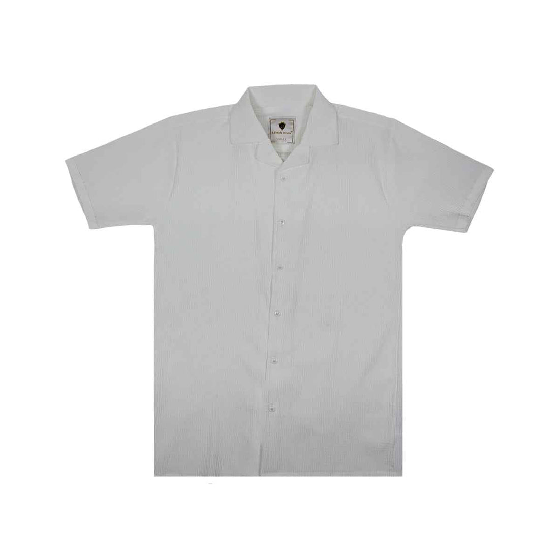 Bubble Fabric Half Sleeves Shirt (Lt-46-A-3551)