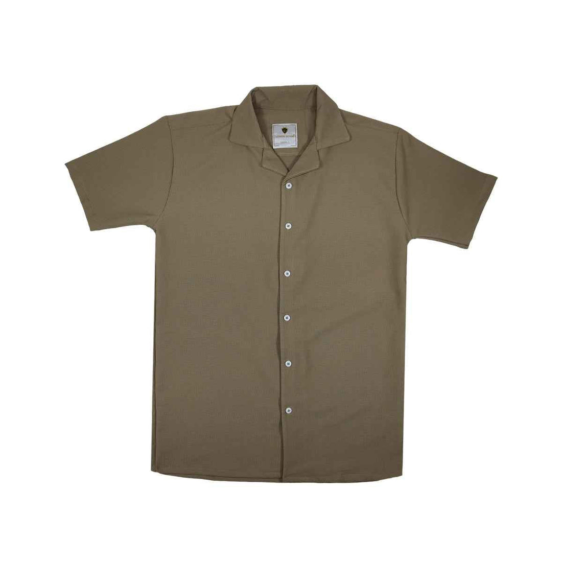 Bubble Fabric Half Sleeves Shirt (Lt-46-A-3551)
