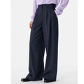 Navy Blue Long Length Gurkha Pant (A-4682)