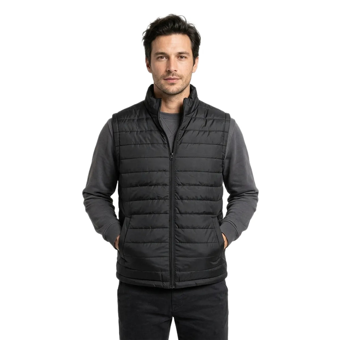 Men's Classic Sleeveless Puffer Jacket (A-5060)