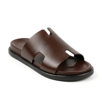 Mens Sensitive Leather Slippers (A-5175)