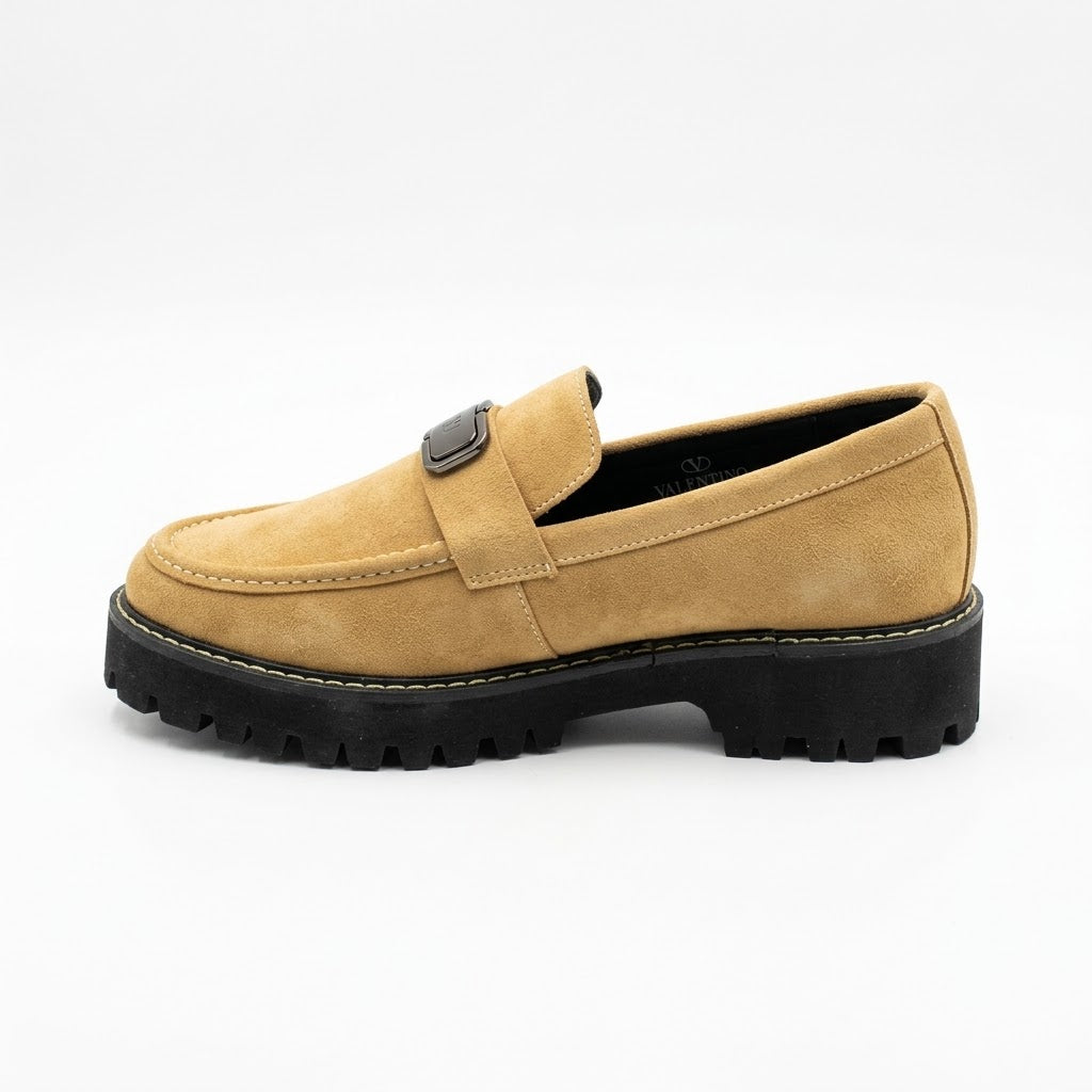 Mens Anti Slip Leather Mocassin (A-5184)