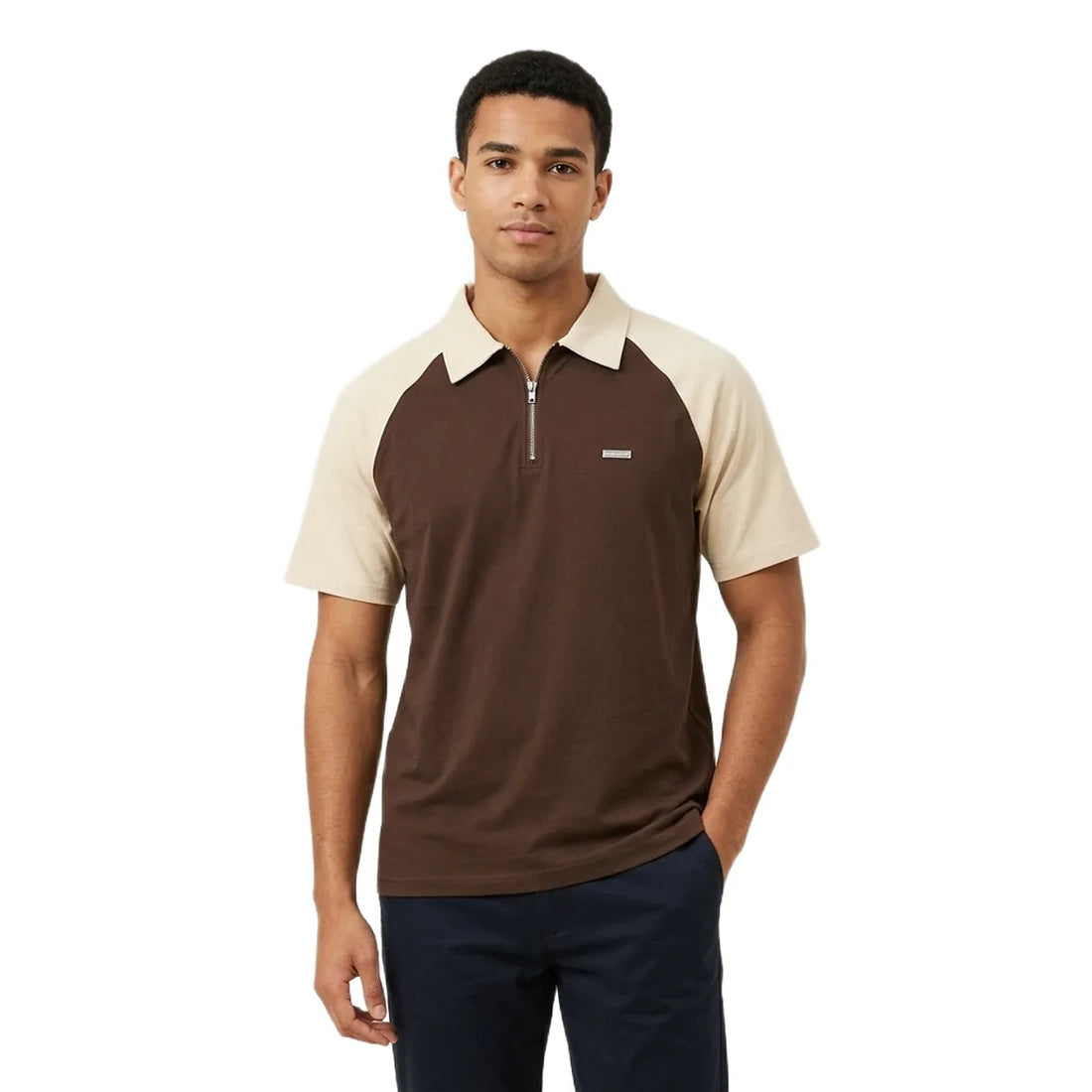 Men's Imported Double Contrast Polo (A-5190)