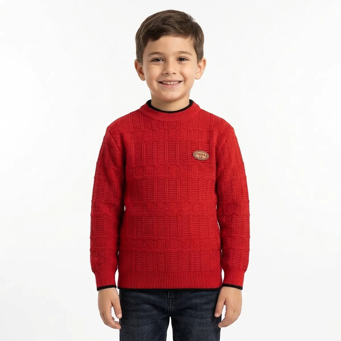 Kids Imported Self Sweater (A-5429)
