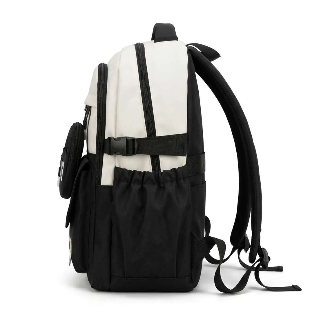 Black and White Cartoon Backpack (A-5477)
