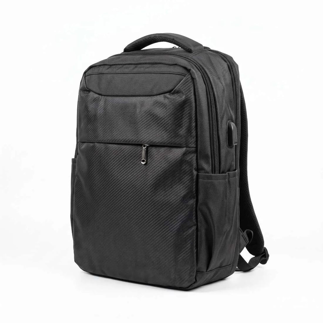 Carbon-Fiber-Texture Casual Backpack (A-5491)