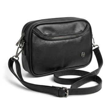 Leather Crossbody Shoulder Bag (A-5493)