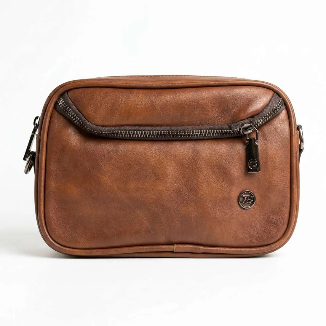Leather Crossbody Shoulder Bag (A-5493)
