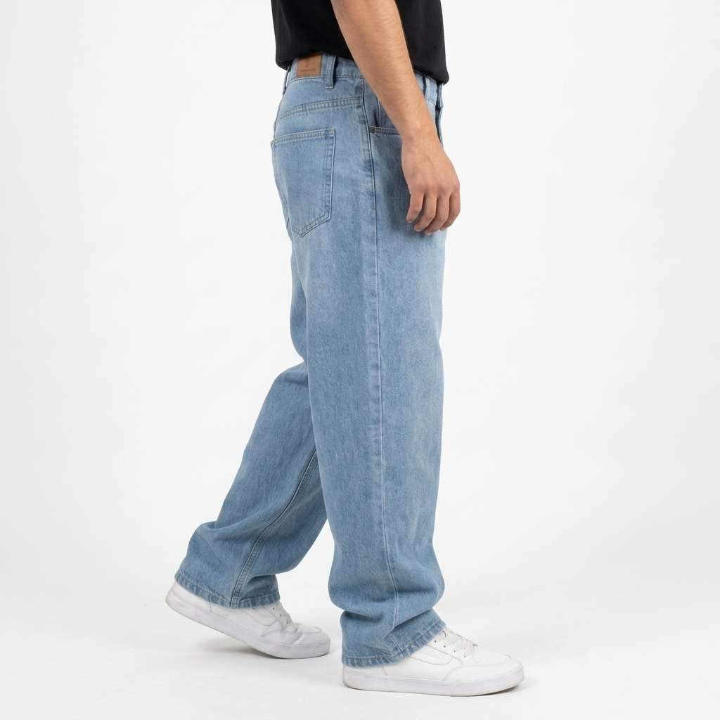Loose Fit Baggy Denim (A-5503)
