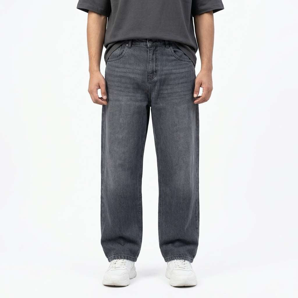 Baggy Loose-Fit Denim (A-5505)