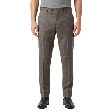 Grid Pattern Designed Formal Pants (LT-12-A-5512)