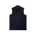 BLACK PLAIN WAISCOAT (A-2376)