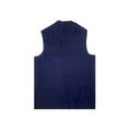 BLUE PLAIN WAISCOAT (A-2375)