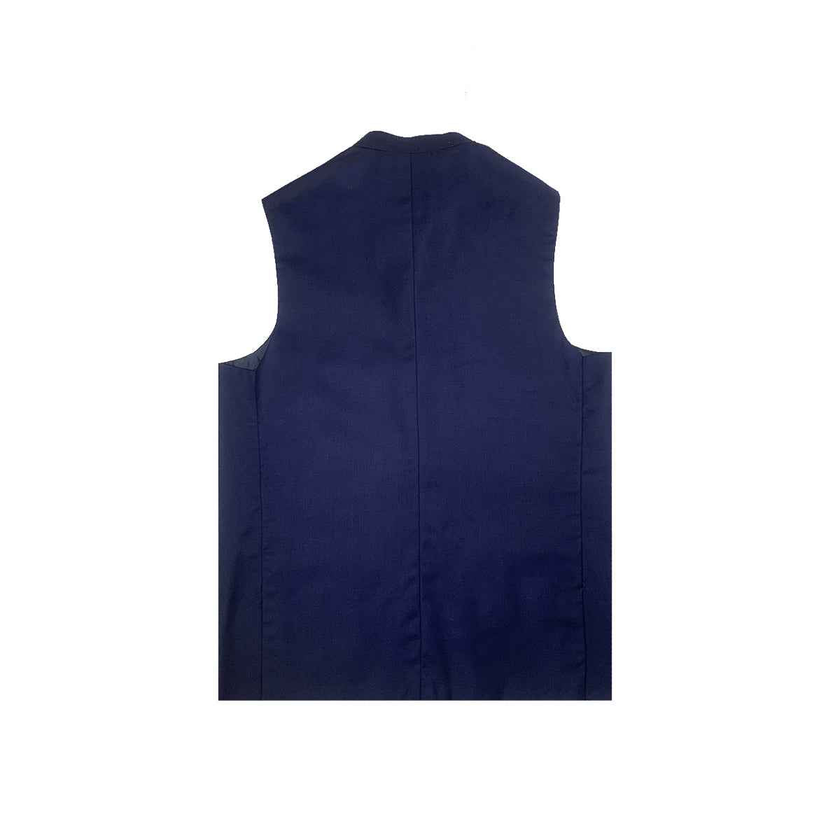 BLUE PLAIN WAISCOAT (A-2375)