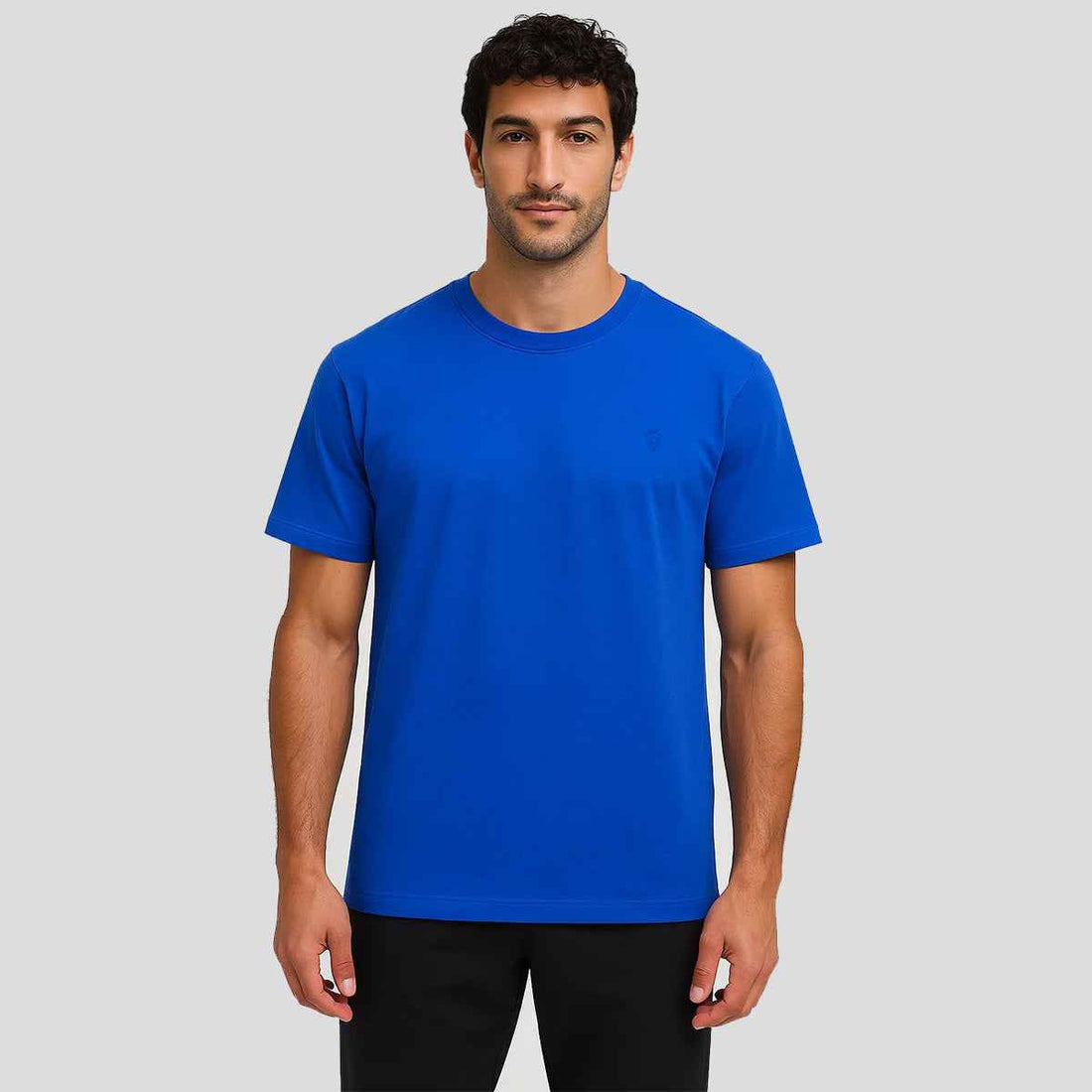 Mens Jarsey Round Neck T-Shirt (A-3410)