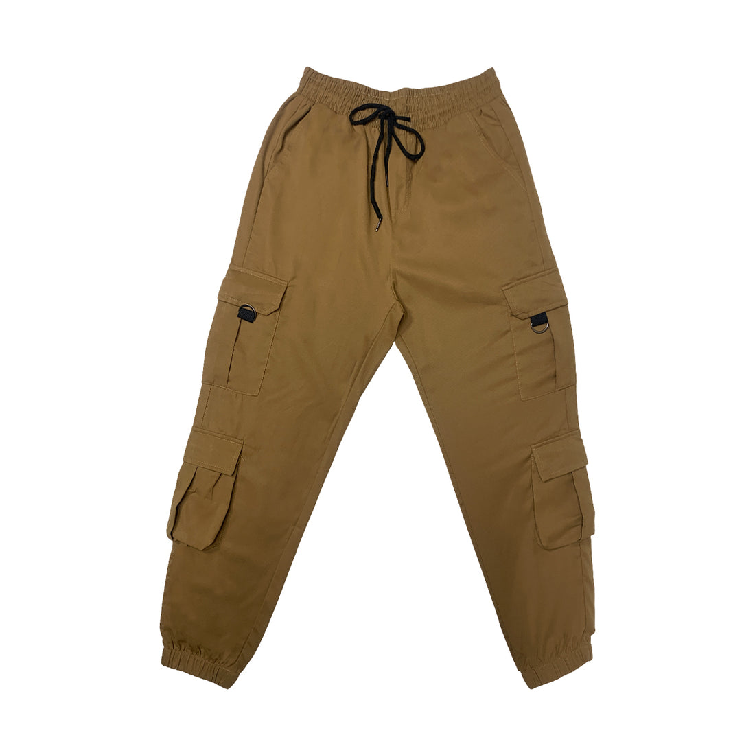 Cotton Six Pocket Cargo Pant (A-3246) - LEMON DENIM