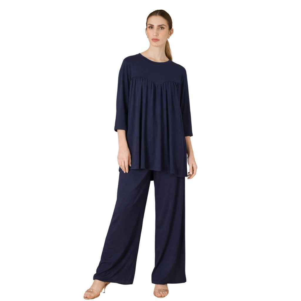 Navy Blue Over Frock Vasco's Track Suit (A-2535)