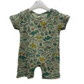 Light Green Girls Printed Romper (A-1943)