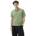 Pistachio Half Sleeves Designer Polo T-Shirt (A-3549)